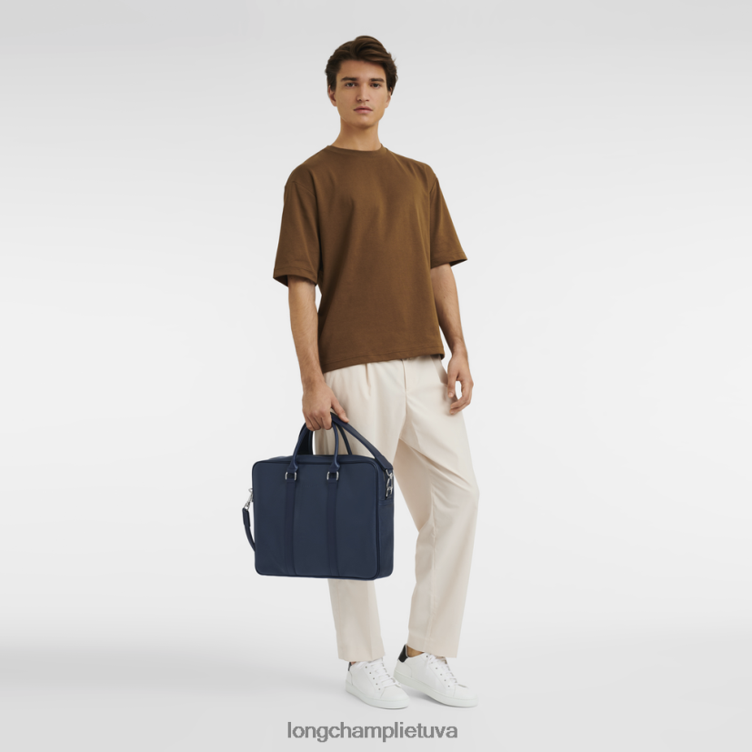 Longchamp le foulonne portfelis karinis jūrų laivynas vyrų krepšiai X6B2TB1101