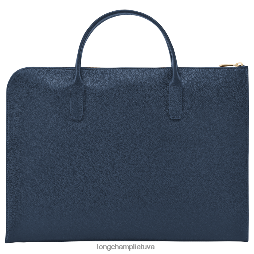 Longchamp le foulonne portfelis karinis jūrų laivynas vyrų krepšiai X6B2TB474