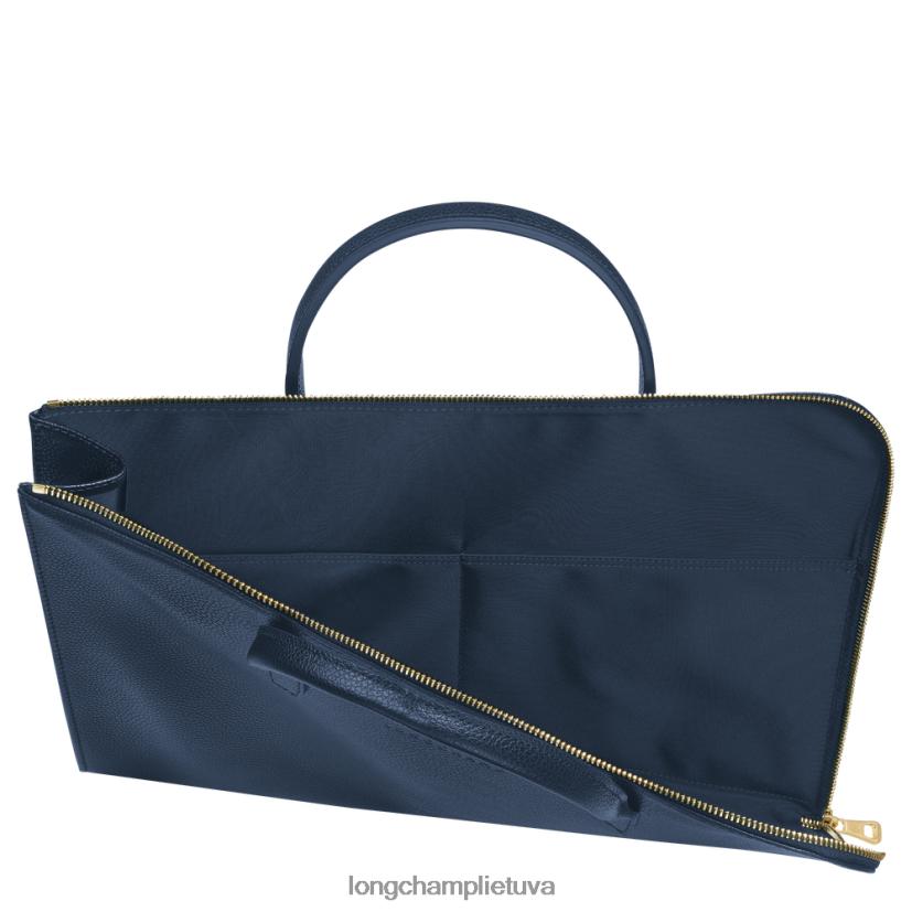 Longchamp le foulonne portfelis karinis jūrų laivynas vyrų krepšiai X6B2TB474