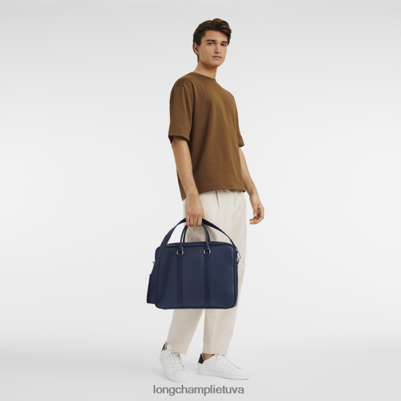 Longchamp le foulonne portfelis karinis jūrų laivynas vyrų krepšiai X6B2TB479