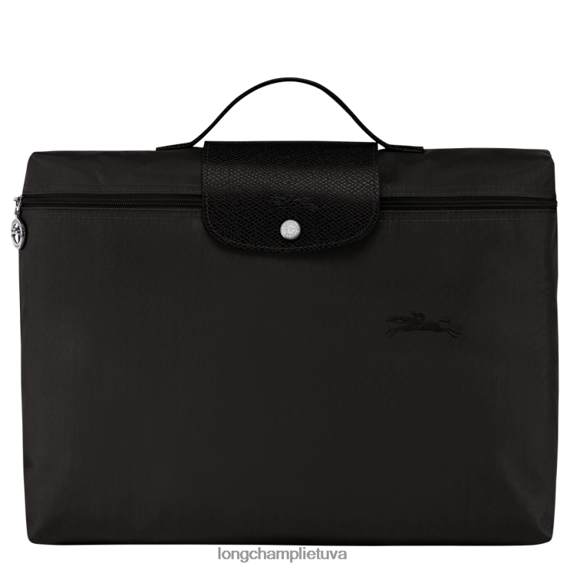 Longchamp le pliage green dokumentų aplankas juodas vyrų krepšiai X6B2TB492