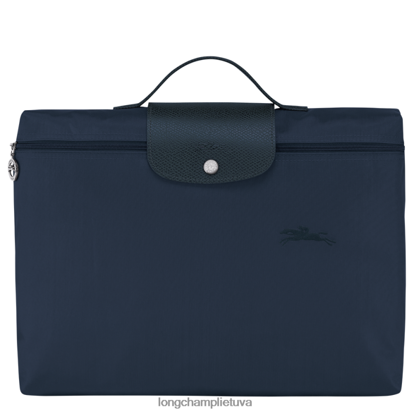 Longchamp le pliage green dokumentų aplankas karinis jūrų laivynas vyrų krepšiai X6B2TB496
