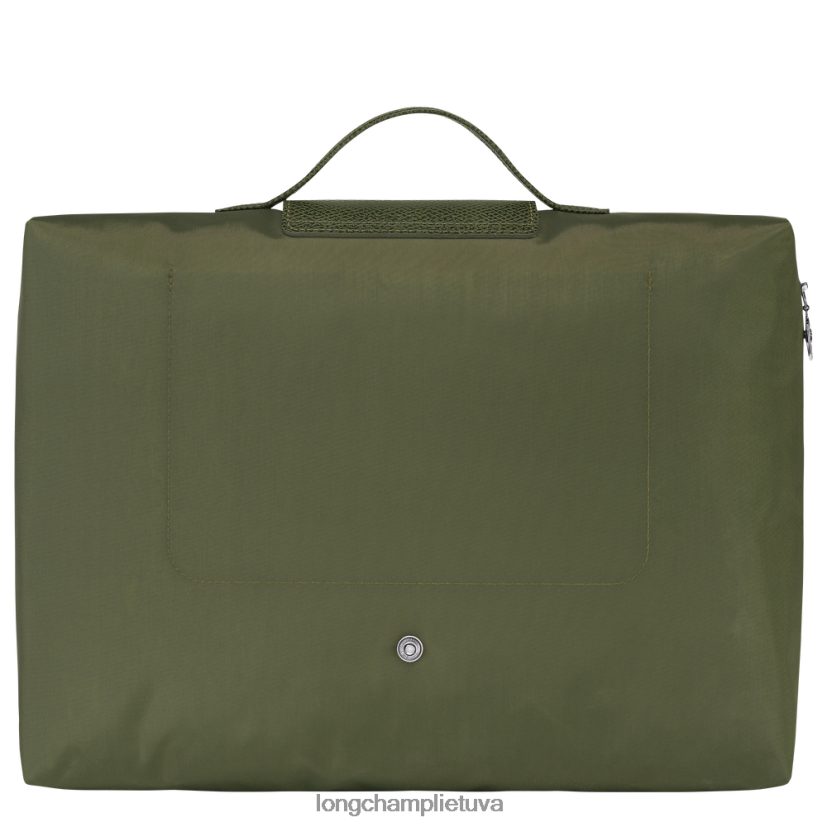 Longchamp le pliage green dokumentų aplankas miškas vyrų krepšiai X6B2TB493