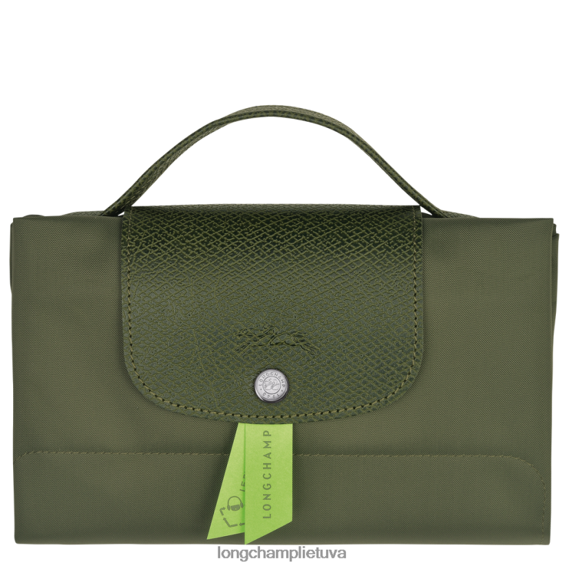 Longchamp le pliage green dokumentų aplankas miškas vyrų krepšiai X6B2TB493