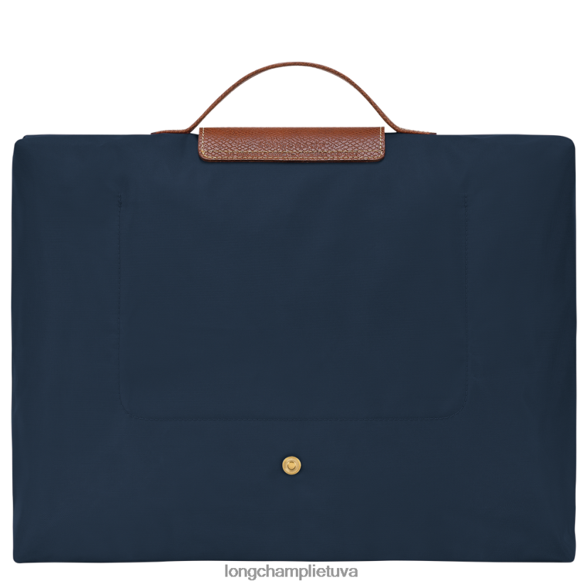 Longchamp le pliage originalus portfelis karinis jūrų laivynas vyrų krepšiai X6B2TB488