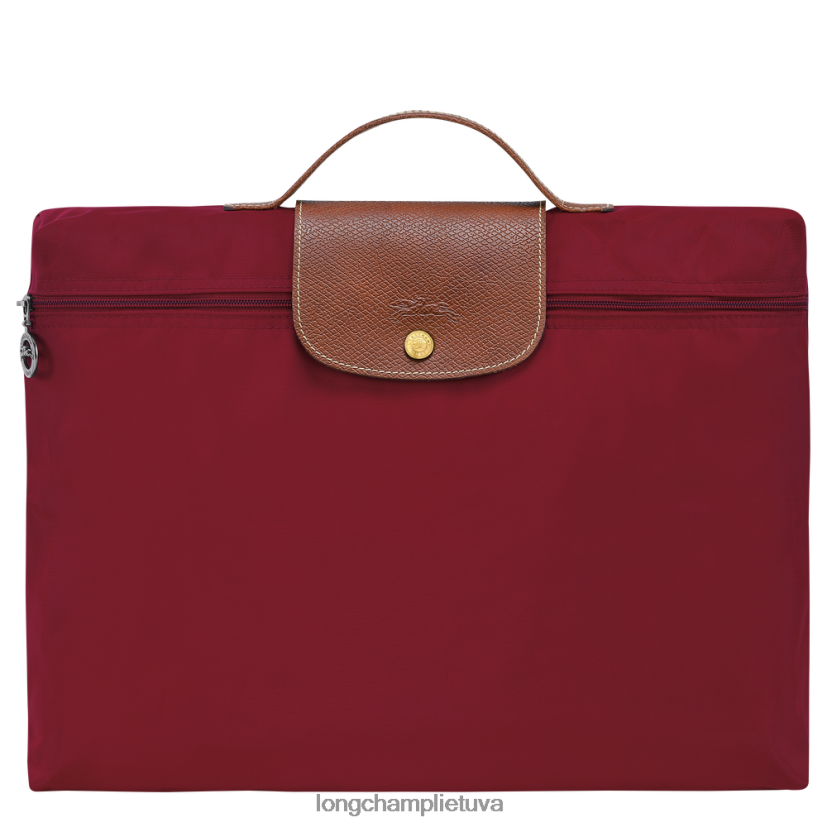Longchamp le pliage originalus portfelis raudona vyrų krepšiai X6B2TB487