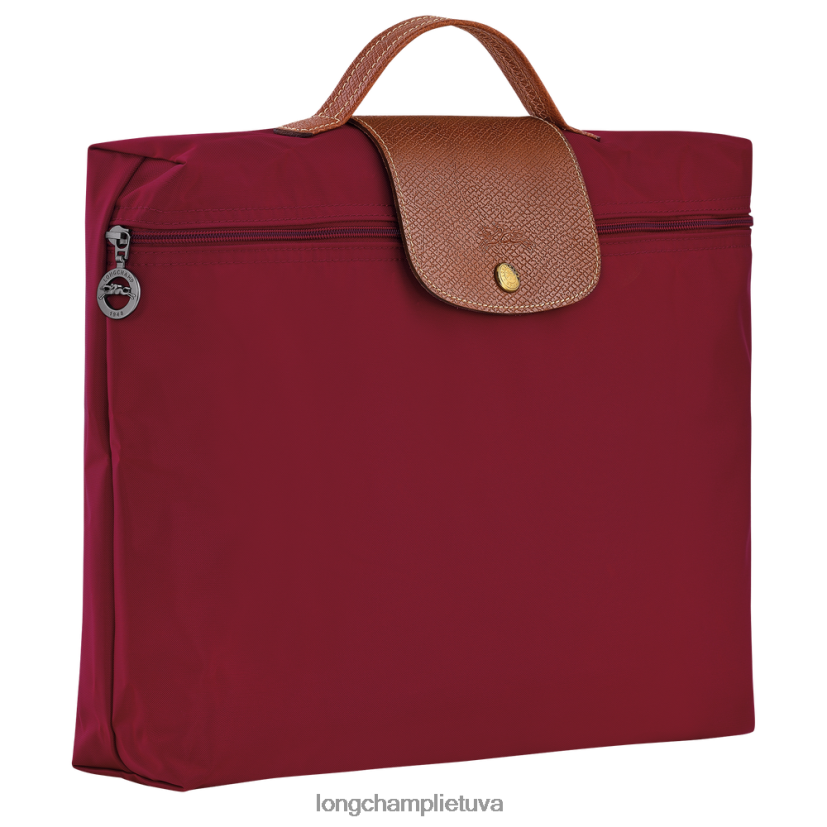 Longchamp le pliage originalus portfelis raudona vyrų krepšiai X6B2TB487