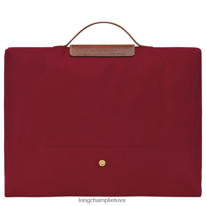 Longchamp le pliage originalus portfelis raudona vyrų krepšiai X6B2TB487