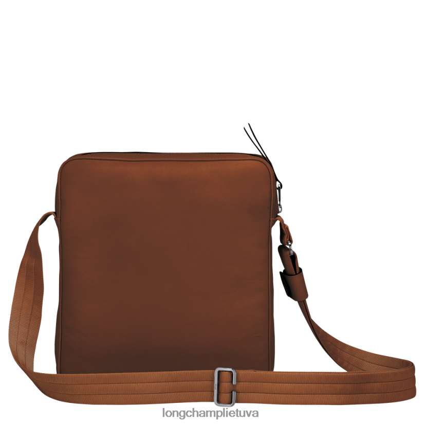 Longchamp 3D skersinis krepšys konjako vyrų krepšiai X6B2TB1126