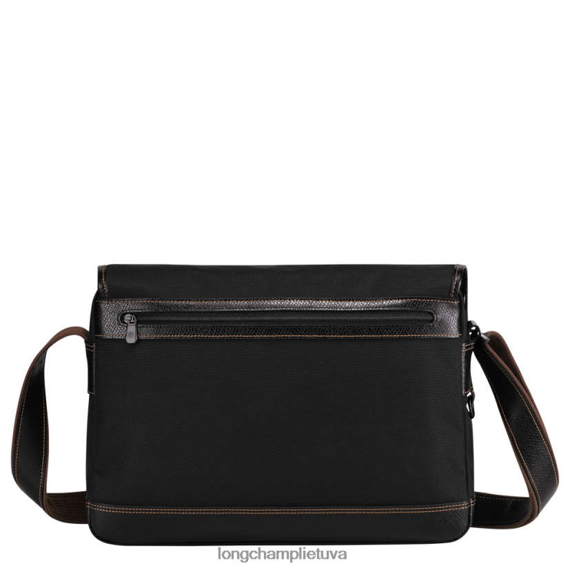 Longchamp boxford crossbody krepšys juodas vyrų krepšiai X6B2TB1112