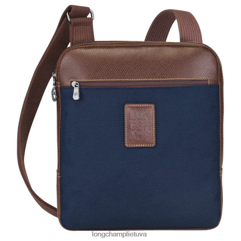 Longchamp boxford crossbody krepšys mėlyna vyrų krepšiai X6B2TB1111