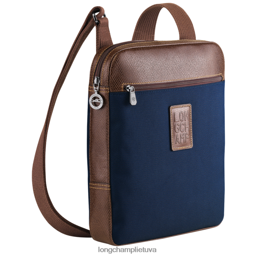 Longchamp boxford crossbody krepšys mėlyna vyrų krepšiai X6B2TB1111