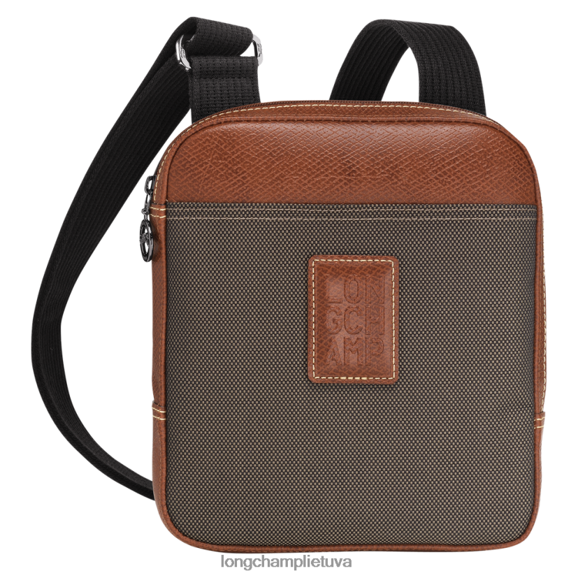 Longchamp boxford crossbody krepšys rudas vyrų krepšiai X6B2TB1108