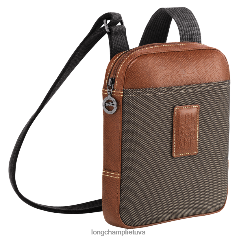 Longchamp boxford crossbody krepšys rudas vyrų krepšiai X6B2TB1108