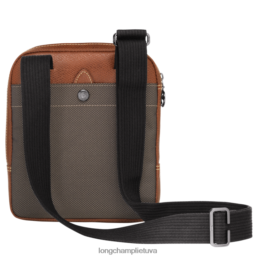 Longchamp boxford crossbody krepšys rudas vyrų krepšiai X6B2TB1108