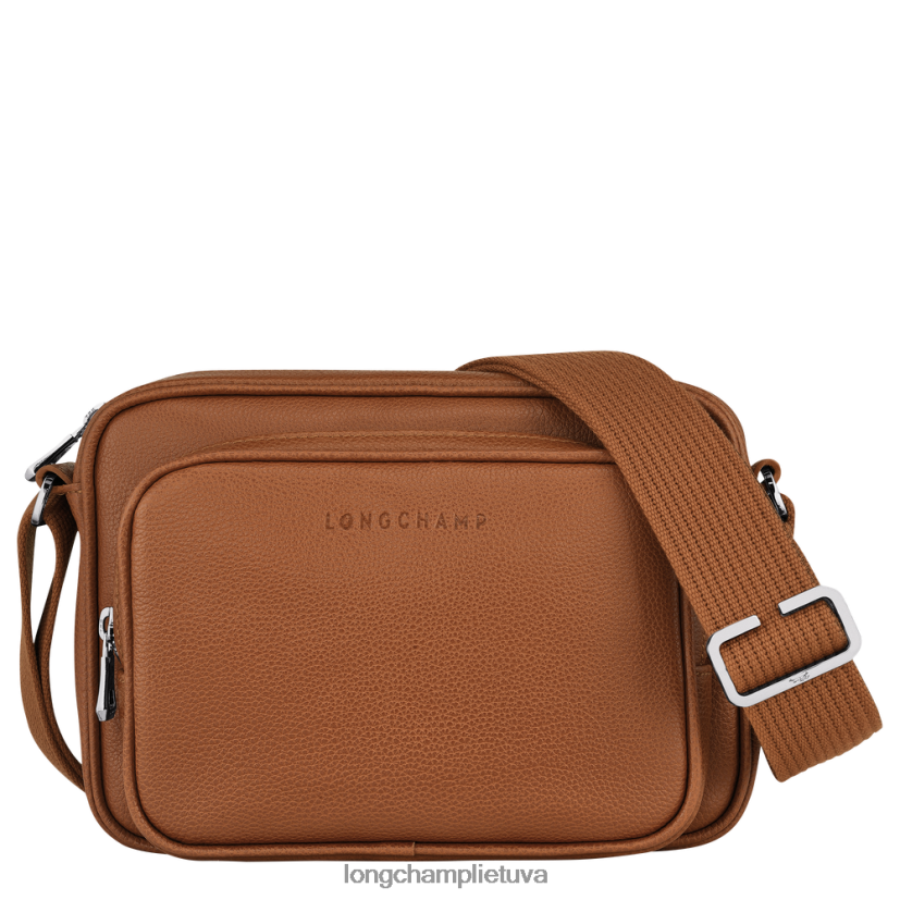 Longchamp le foulonne fotoaparato krepšys karamelė vyrų krepšiai X6B2TB1085