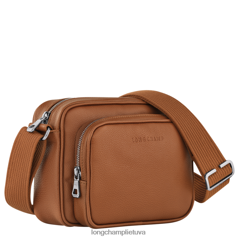 Longchamp le foulonne fotoaparato krepšys karamelė vyrų krepšiai X6B2TB1085