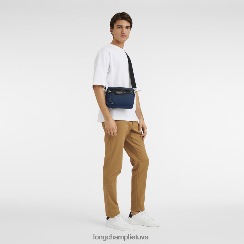 Longchamp le pliage energy kameros krepšys karinis jūrų laivynas vyrų krepšiai X6B2TB338