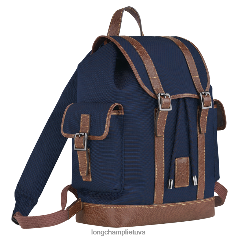 Longchamp Boksfordo kuprinė mėlyna vyrų krepšiai X6B2TB1104
