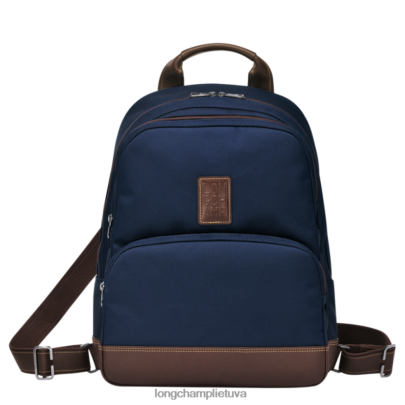 Longchamp Boksfordo kuprinė mėlyna vyrų krepšiai X6B2TB1106