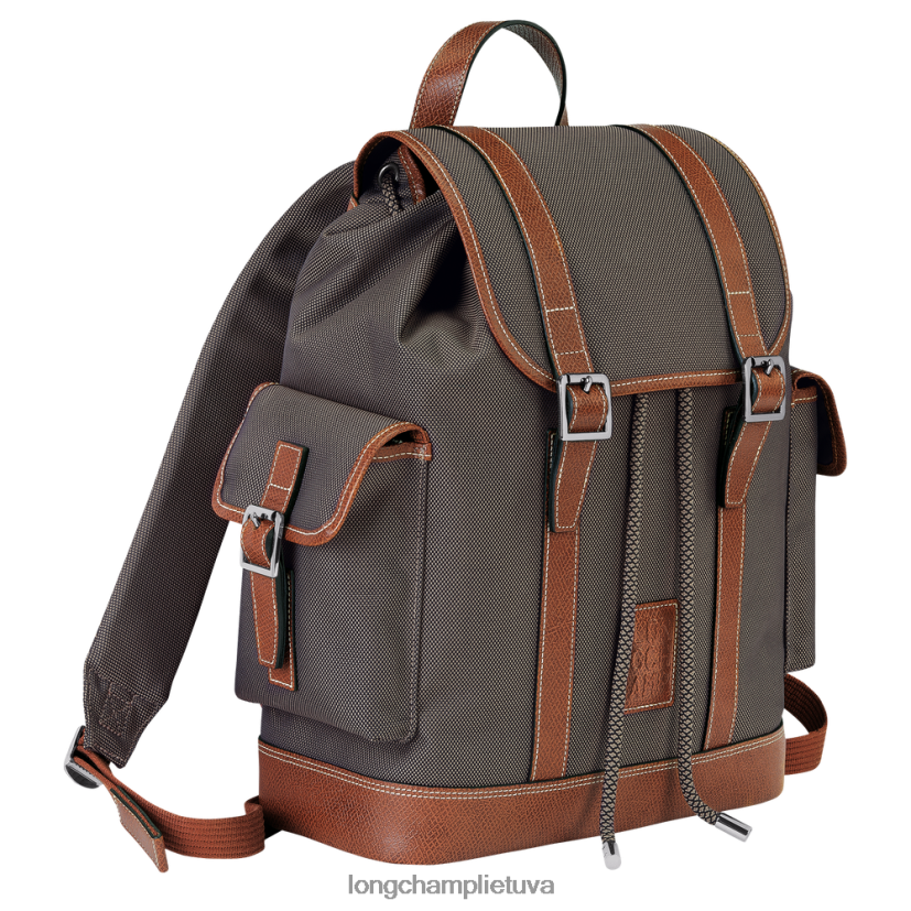 Longchamp Boksfordo kuprinė rudas vyrų krepšiai X6B2TB1103