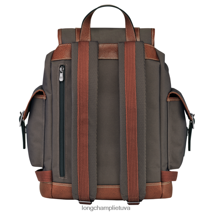 Longchamp Boksfordo kuprinė rudas vyrų krepšiai X6B2TB1103