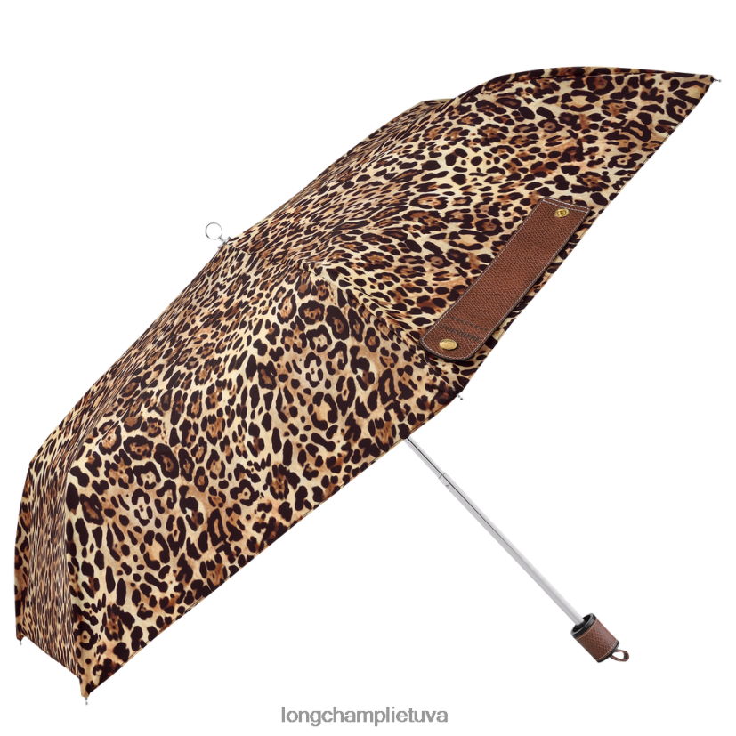 Longchamp X D'heygere skėtis panteros raštas vyrų priedai X6B2TB966