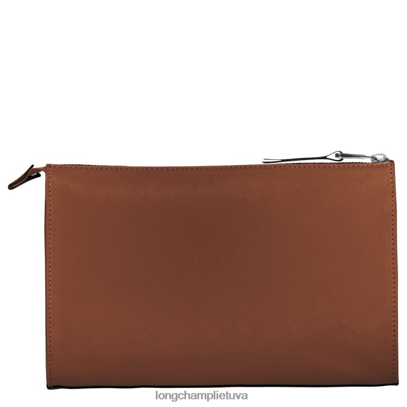 Longchamp 3d maišelis konjako vyrų odos gaminiai X6B2TB723
