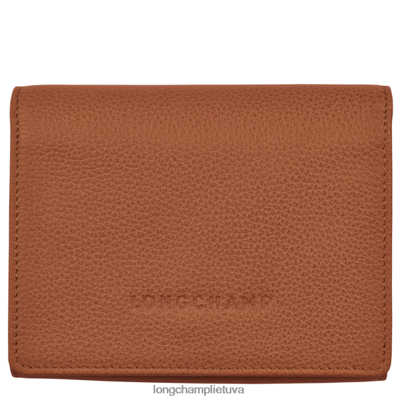 Longchamp le foulonne piniginė karamelė vyrų odos gaminiai X6B2TB597